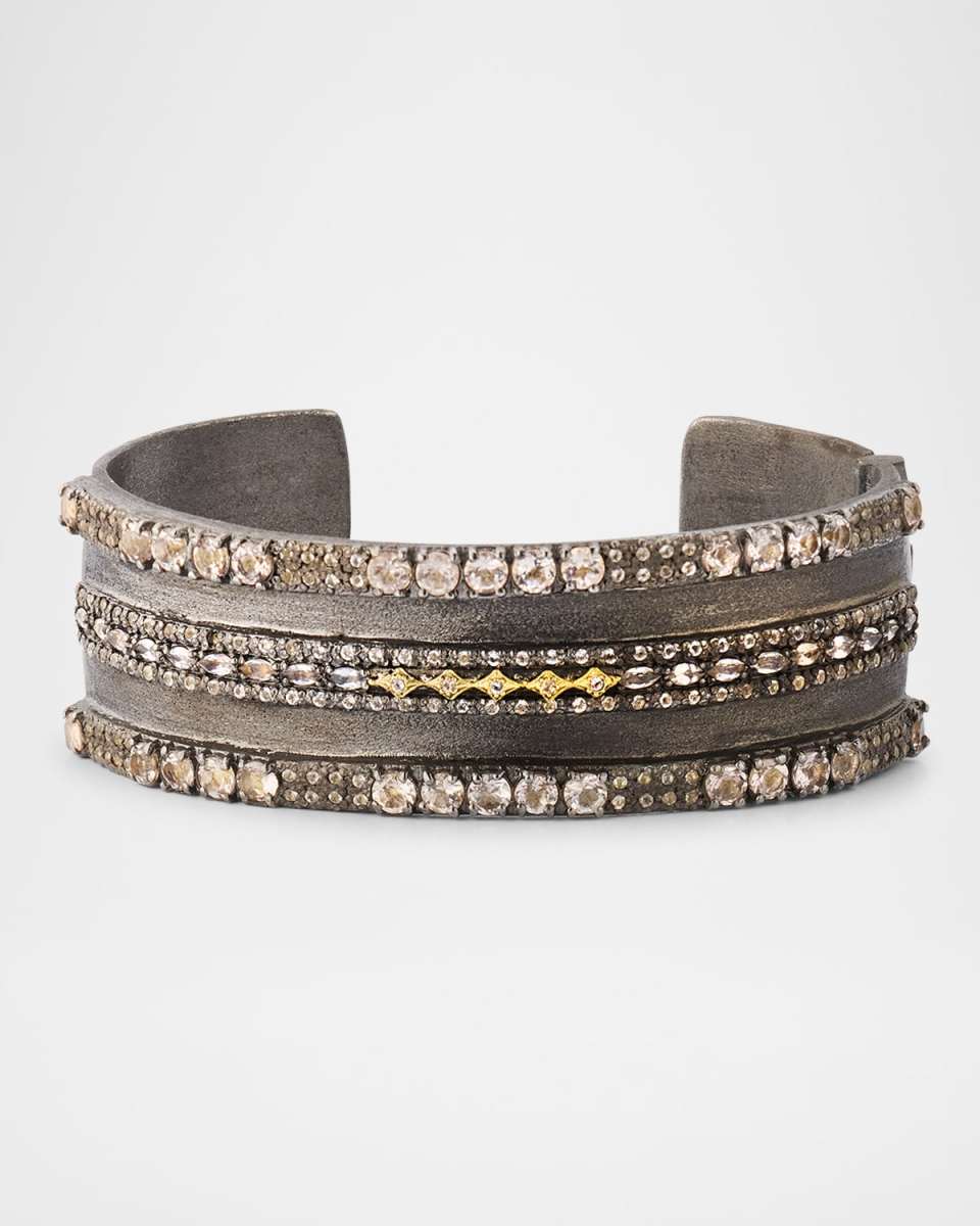 Morganite Cuff Bracelet